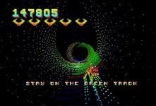 une photo d'Ã©cran de Tempest 2000 sur Atari Jaguar